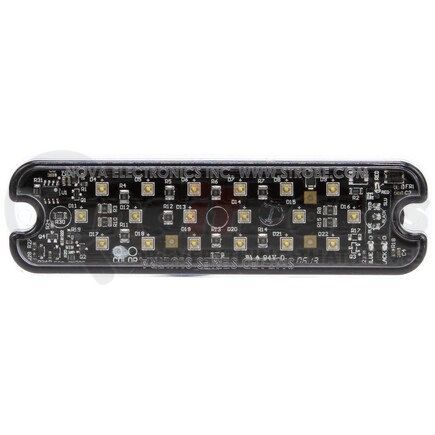 92872C by TRUCK-LITE - Strobe Light - LED, 18 Diode, Oval Clear, Surface Mount, 12V