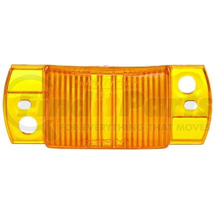 9342A by TRUCK-LITE - Signal-Stat Marker Light Lens - Rectangular, Yellow, Polycarbonate, Snap-Fit Mount