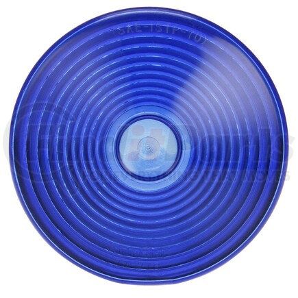 9341B by TRUCK-LITE - Signal-Stat Pedestal Light Lens - Signal-Stat, Round, Blue, Acrylic, For Pedestal Lights (3760, 3763, 3860, 3861, 3862, 3863, 3762), Snap-Fit