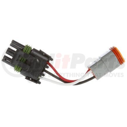 94236 by TRUCK-LITE - Strobe Light Wiring Harness - 18 Gauge GPT Wire, 3.5 in. Length, Deutsch Connector, Packard Connector 12015793