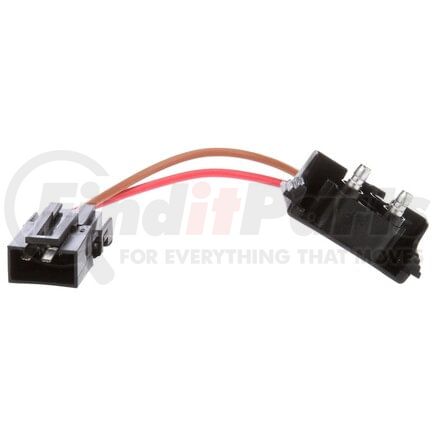 94851 by TRUCK-LITE - Packard Connector - LLV Tail Plug, 18 Gauge SXL Wire, Right Angle PL-2, Packard Connector 12020398, 6 in.