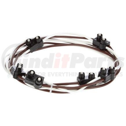 95455 by TRUCK-LITE - Marker Light Wiring Harness - 6 Plug, 68 in. Length