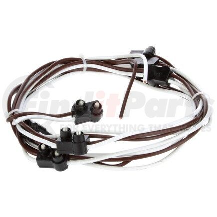95451 by TRUCK-LITE - Marker Light Wiring Harness - 7 Plug, 108 in. Length