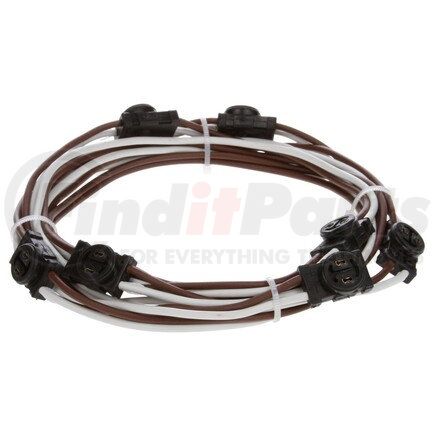 95461 by TRUCK-LITE - Marker Light Wiring Harness - 7 Plug, 108 in. Length