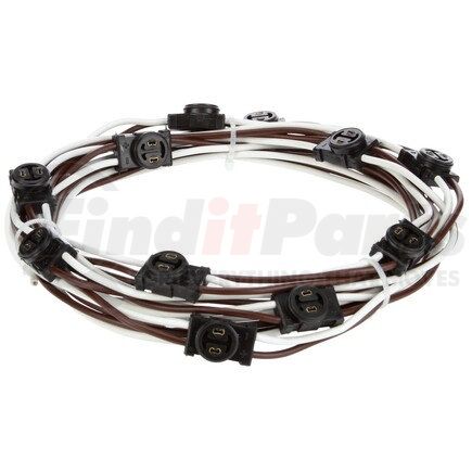 95463 by TRUCK-LITE - Clearance and Marker Light Plug - 11 Plug, 148 in.
