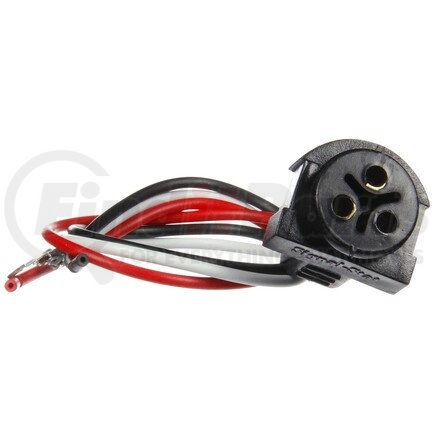 96107 by TRUCK-LITE - Brake / Tail / Turn Signal Light Plug - 18 Gauge GPT Wire, Stop/Turn/Tail Function, 9.84 in. Length