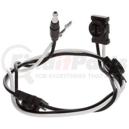 96989 by TRUCK-LITE - Identification Light Harness - 3 Plug, 16 Gauge, 22.75 in. Identification Harness