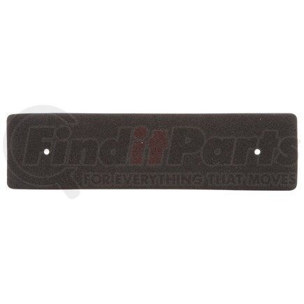 97050 by TRUCK-LITE - Marker Light Gasket - Rectangular, Mounting, Black Foam, For 19723/ 19724/ 19736