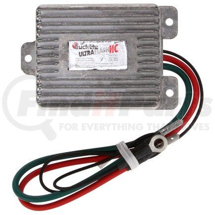 97271 by TRUCK-LITE - Flasher Module - 20 Light Heavy-Duty Solid-State, Aluminum, 90fpm, Spade Terminal/Ring Terminal, 12-24V