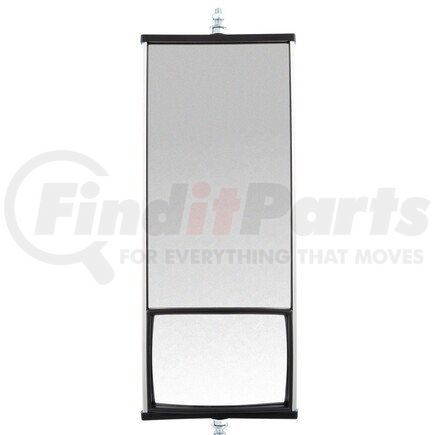 97632 by TRUCK-LITE - Door Mirror - 6 x 16 in., Silver Aluminum, Wide Angle