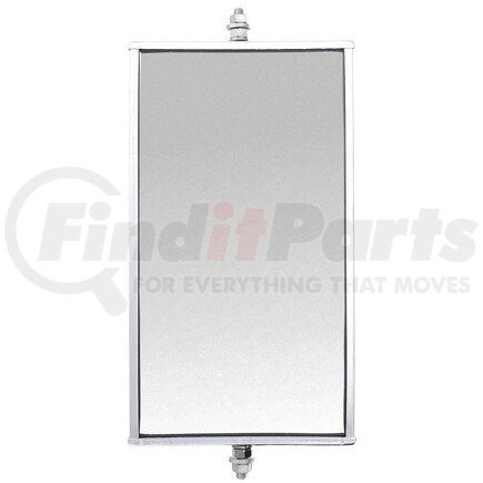 97652 by TRUCK-LITE - Door Mirror - 6 x 11 in., Silver Aluminum