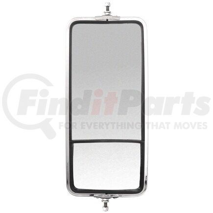 97635 by TRUCK-LITE - Door Mirror - 7 x 16 in., Silver Stainless Steel, Wide Angle