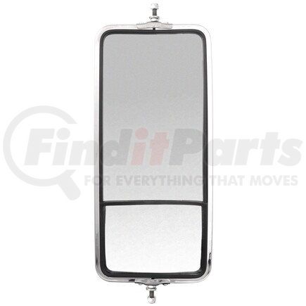 97635 by TRUCK-LITE - Door Mirror - 7 x 16 in., Silver Stainless Steel, Wide Angle