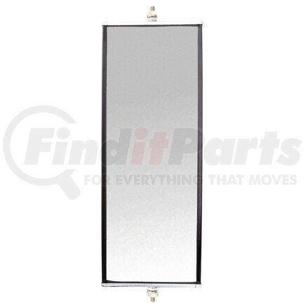 97694 by TRUCK-LITE - Door Mirror - 18-23 x 6 in., Black Steel, Universal