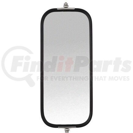 97808 by TRUCK-LITE - Door Mirror - 7 x 16 in., White Steel, Bubble Back