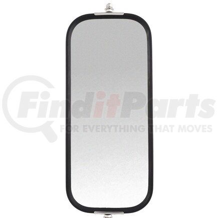 97811 by TRUCK-LITE - Door Mirror - 7 x 16 inch, West Coast Mirror, Black Steel