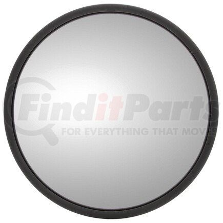97814 by TRUCK-LITE - Door Blind Spot Mirror - 8.5 in., Silver Steel, Round, Universal Mount