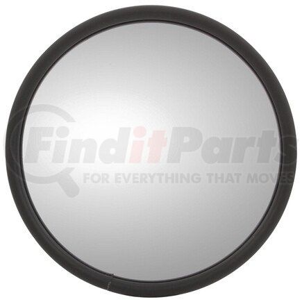 97819 by TRUCK-LITE - Door Blind Spot Mirror - 6 in., Silver Steel, Round, Universal Mount