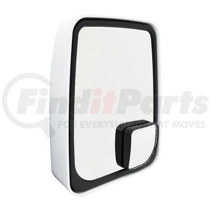 714576 by VELVAC - Mirror Head - RH=LH, White, Standard, Non-Heated, Manual Flat Glass