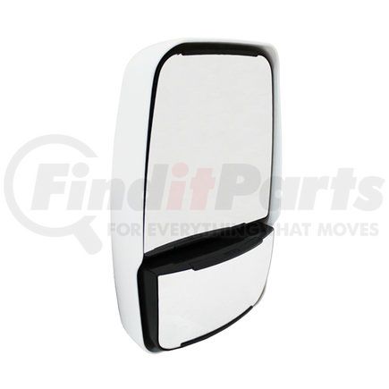 714589 by VELVAC - 2020 Deluxe Series Door Mirror - White, Driver Side