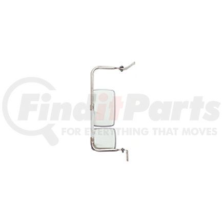 714783 by VELVAC - Door Mirror - Post Office White, Driver Side