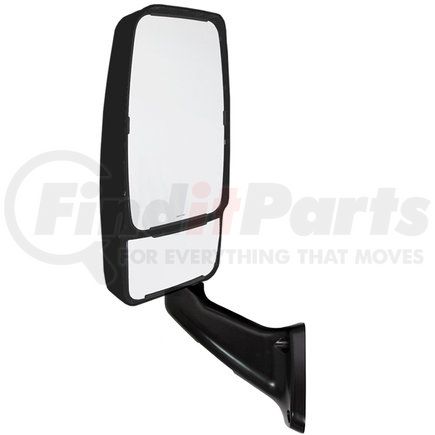 714881 by VELVAC - 2025 VMax II Series Door Mirror - Black, Driver Side