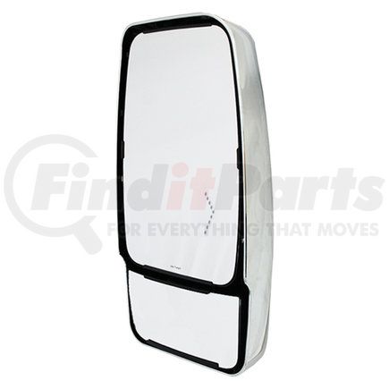 714942 by VELVAC - Door Mirror - Chrome, Passenger Side