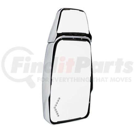 714941 by VELVAC - Door Mirror - Chrome, Driver Side