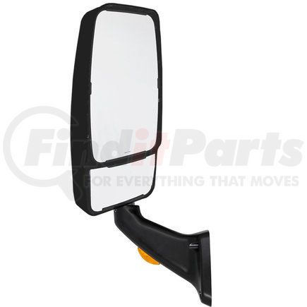 715135 by VELVAC - 2025 VMax II Series Door Mirror - Black, Driver Side