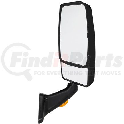 715136 by VELVAC - 2025 VMax II Series Door Mirror - Black, Passenger Side