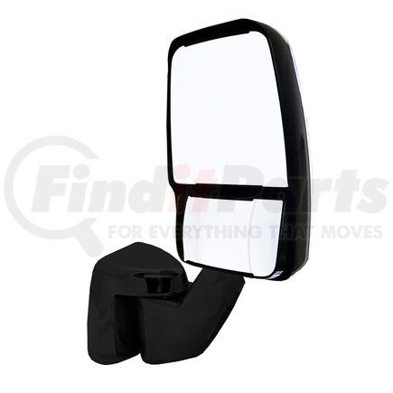 715254 by VELVAC - Revolution Deluxe Series Door Mirror - Black, Passenger Side