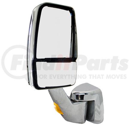 715263 by VELVAC - Revolution Deluxe Series Door Mirror - Chrome, Driver Side