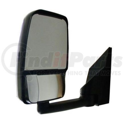 715457 by VELVAC - 2020 Standard Door Mirror - Black, 96" Body Width, Standard Head, Driver Side