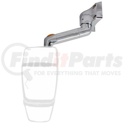 715571 by VELVAC - Door Mirror Arm and Base Assembly - Special Radius Base, 8" Arm - Driver Side