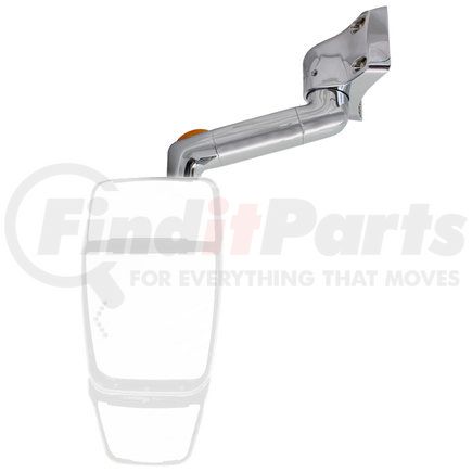 715571 by VELVAC - Door Mirror Arm and Base Assembly - Special Radius Base, 8" Arm
