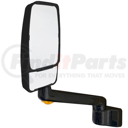 Velvac 715703 Door Mirror 2030 Series Door Mirror - Black, VMAX II Head, Driver Side
