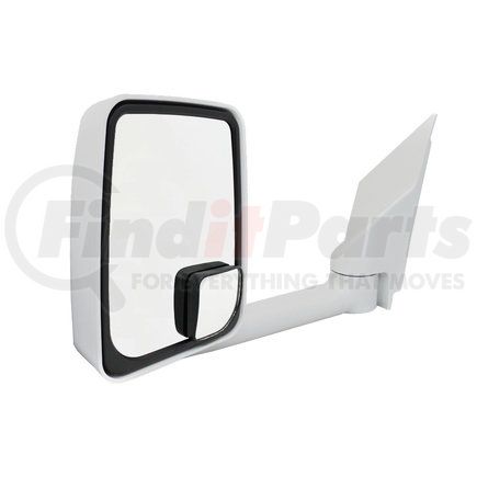 715745 by VELVAC - 2020 Standard Door Mirror - Silver, 102" Body Width, 17.50" Arm, Standard Head, Driver Side