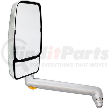 715825-1 by VELVAC - 2030 VMax II Series Door Mirror - Chrome, Driver Side