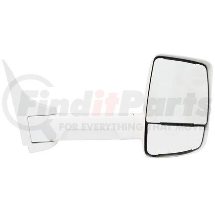 Velvac 715916 Door Mirror 2020XG Series Door Mirror - White, 96" Body Width, Passenger Side