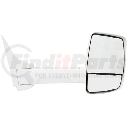 715916 by VELVAC - 2020XG Series Door Mirror - White, 96" Body Width, Passenger Side