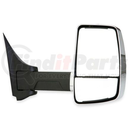 715954 by VELVAC - 2020XG Series Door Mirror - Chrome, 96" Body Width, Passenger Side