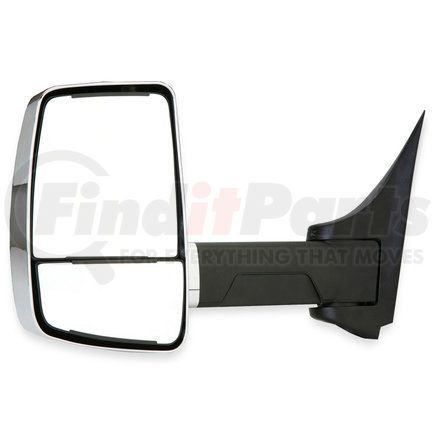 Velvac 715955 Door Mirror 2020XG Series Door Mirror - Chrome, 96" Body Width, Driver Side