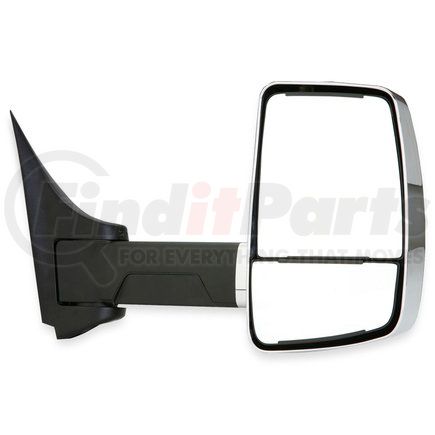 715982 by VELVAC - 2020XG Series Door Mirror - Chrome, 102" Body Width, Passenger Side