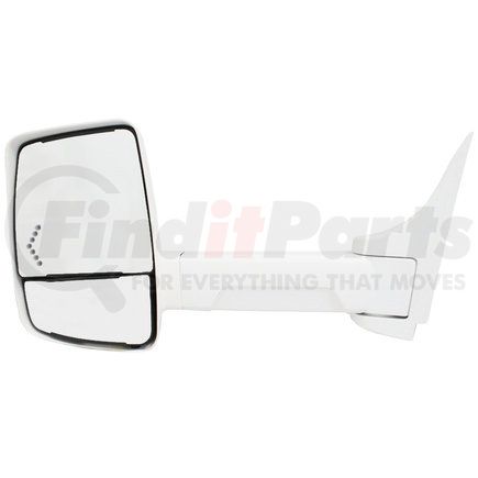 716369 by VELVAC - 2020XG Series Door Mirror - White, 102" Body Width, Driver Side