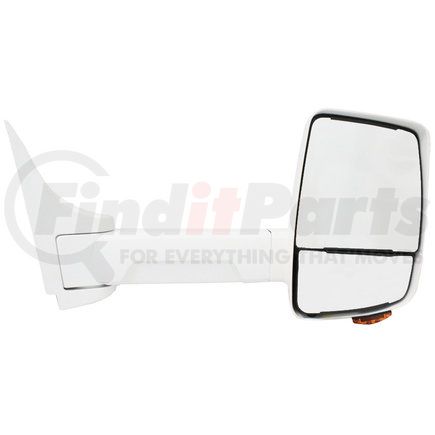 716372 by VELVAC - 2020XG Series Door Mirror - White, 102" Body Width, Passenger Side