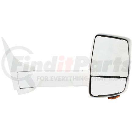 Velvac 716378 Door Mirror 2020XG Series Door Mirror - White, 102" Body Width, Passenger Side