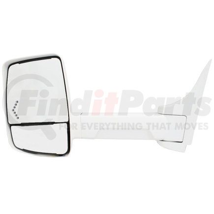 Velvac 716381 Door Mirror 2020XG Series Door Mirror - White, 96" Body Width, Driver Side