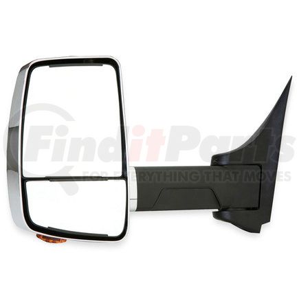 716415 by VELVAC - 2020XG Series Door Mirror - Chrome, 96" Body Width, Driver Side