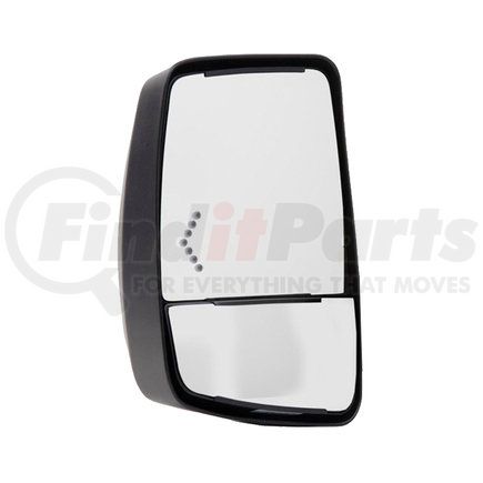 716499 by VELVAC - 2020XG Series Door Mirror - Black, Driver Side