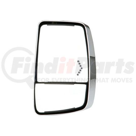 716502 by VELVAC - 2020XG Series Door Mirror - Chrome, Passenger Side